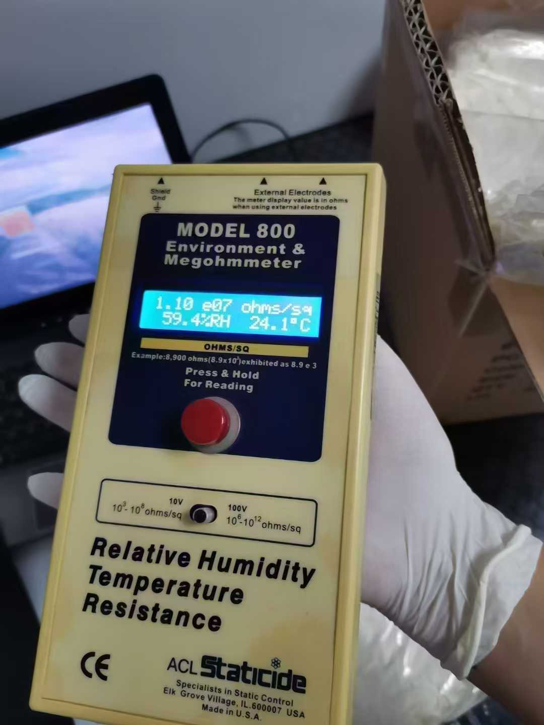 開鴻盛世防靜電丁腈手套的應用場景